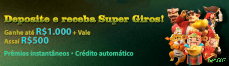 Bônus e prêmios bet687